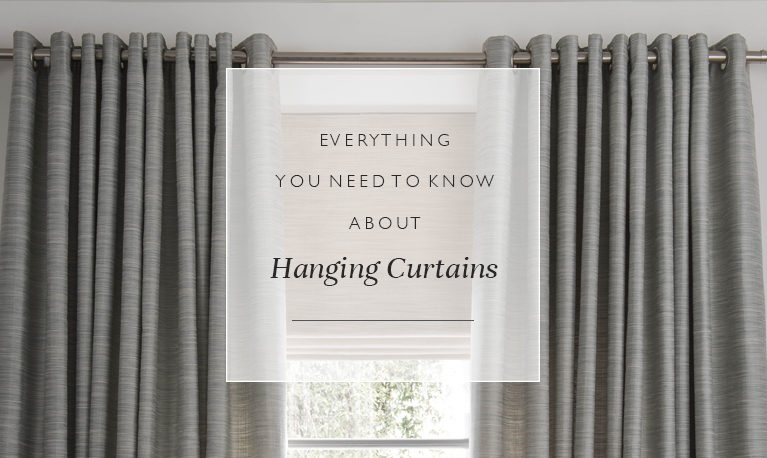 How to hang curtains