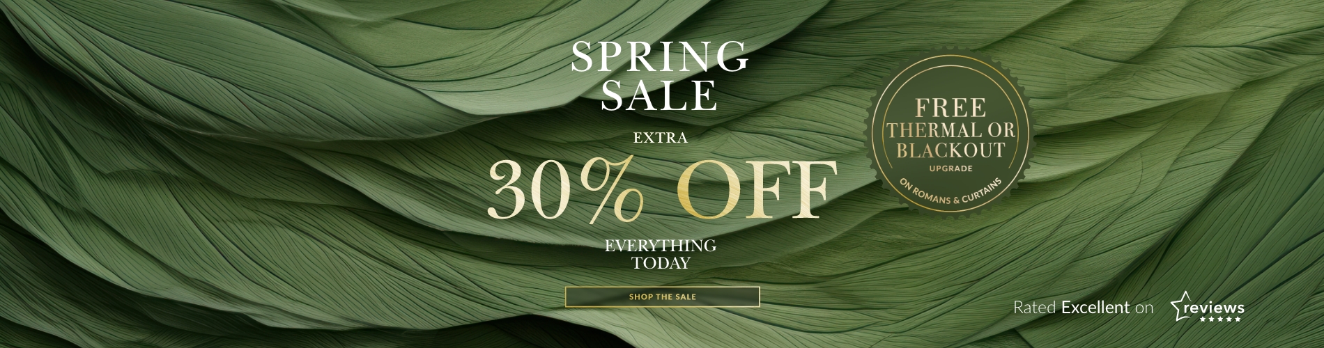 BDIE Spring Sale 30% April